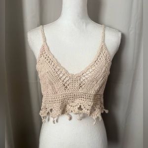 Womens crop top size large